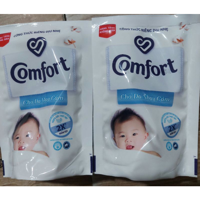 nước xả Comfort dành cho da nhạy cảm túi 120ml