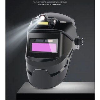 Mặt nạ hàn điện kính xanh độ cảm biến cao, mo hàn điện tử  (mũ hàn có đèn hoặc không đèn)
