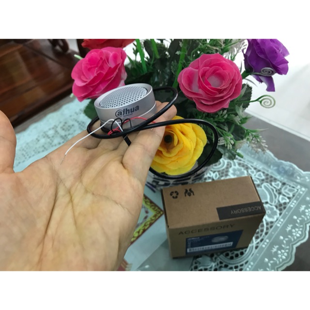 Mic Dahua thu âm thanh cho camera cực nhậy DH-HSA 100 200