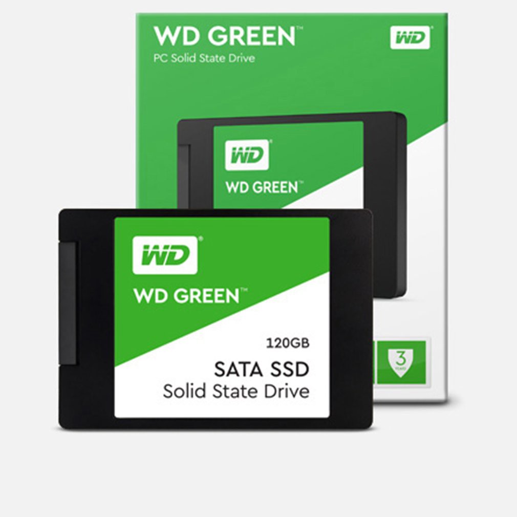 Ổ cứng SSD WD 240GB 120Gb 2.5 Inch Iii 3d Rom màu xanh lá chuyên dụng | WebRaoVat - webraovat.net.vn