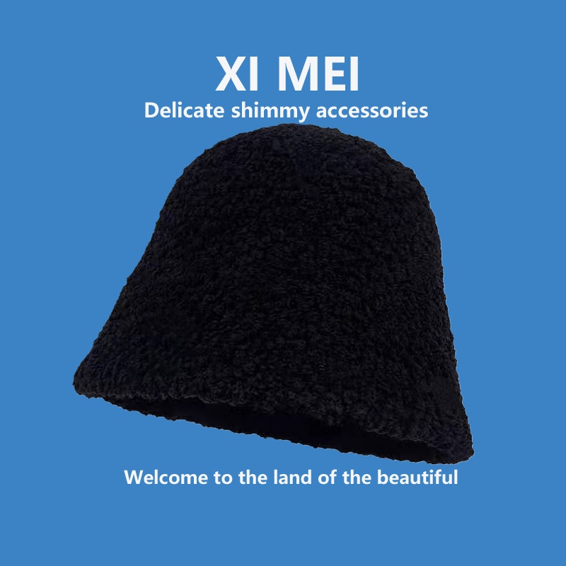 Nón tai bèo đan len lông cừu dày dặn ấm áp dễ phối đồ thời trang phong cách Nhật Hàn dành cho nữ