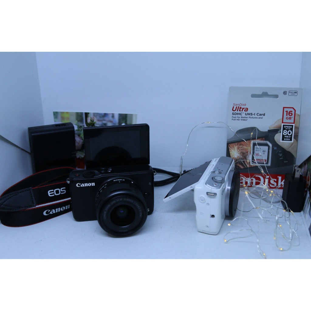 Máy ảnh canon M10 kèm kit hàng đẹp