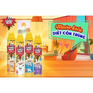 Combo 24 chai  xịt côn trùng 600 ml hương hoa, cam chanh, không mùi, lài, lavernder