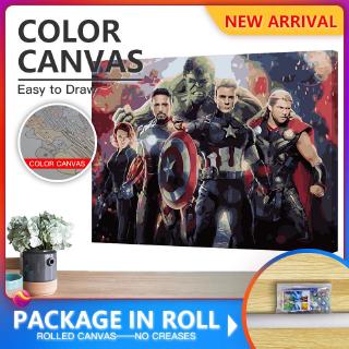 Tranh vải canvas hình The Avengers