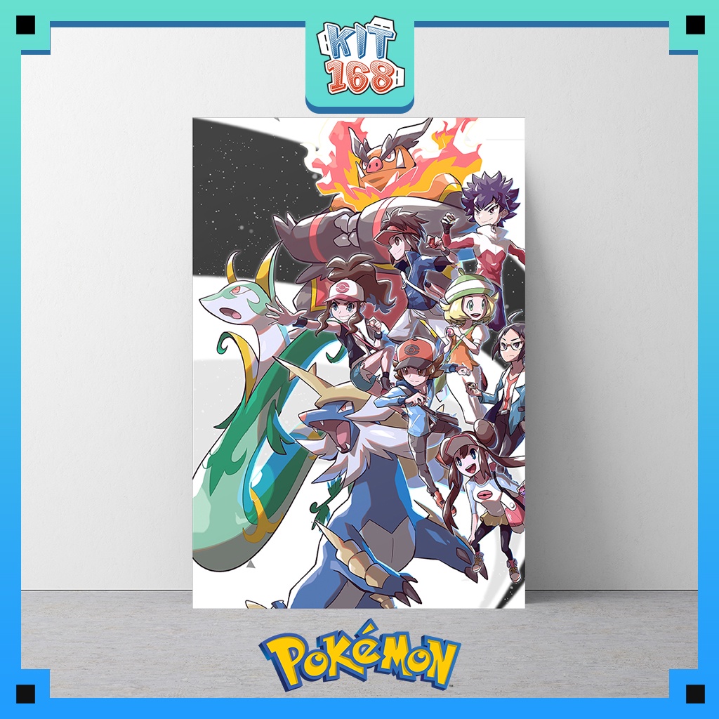 Poster Hình Bộ 3 Pokemon ver 5 (POSPIC-0107)
