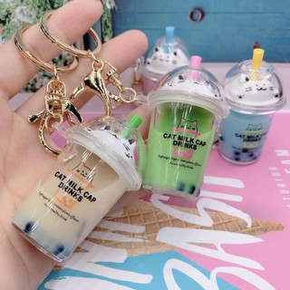 Móc Khóa Hình Ly Trà Sữa Dễ Thương