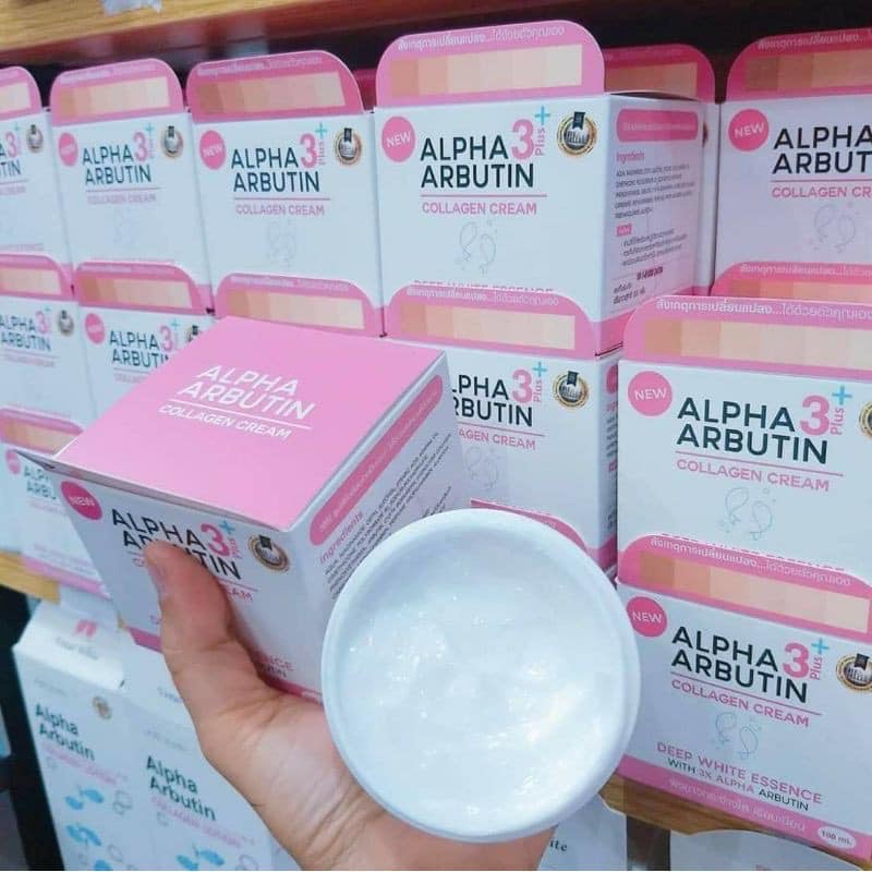 Kem dưỡng trắng da body Alpha Arbutin Collagen Cream Precious Skin Thái Lan 100ml.