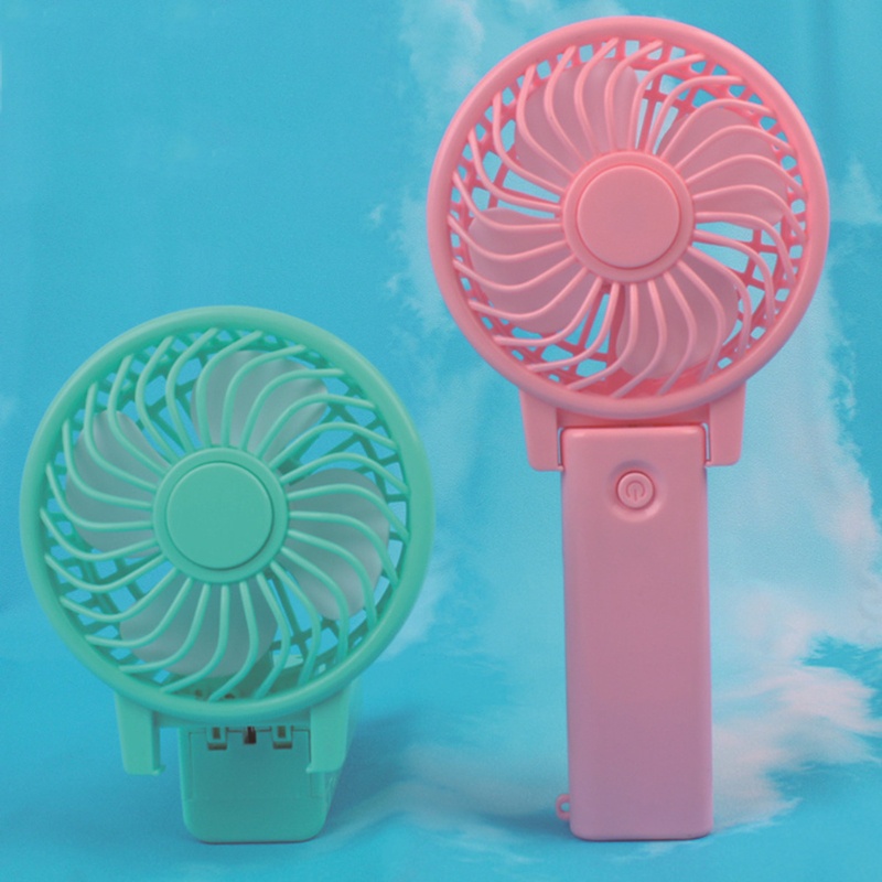 Quạt mini cầm tay dùng pin cho người lớn và trẻ em