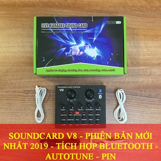 [GIÁ HỦY DIỆT] MIC THU ÂM V8 - BM800 - MỚI NHẤT 2019
