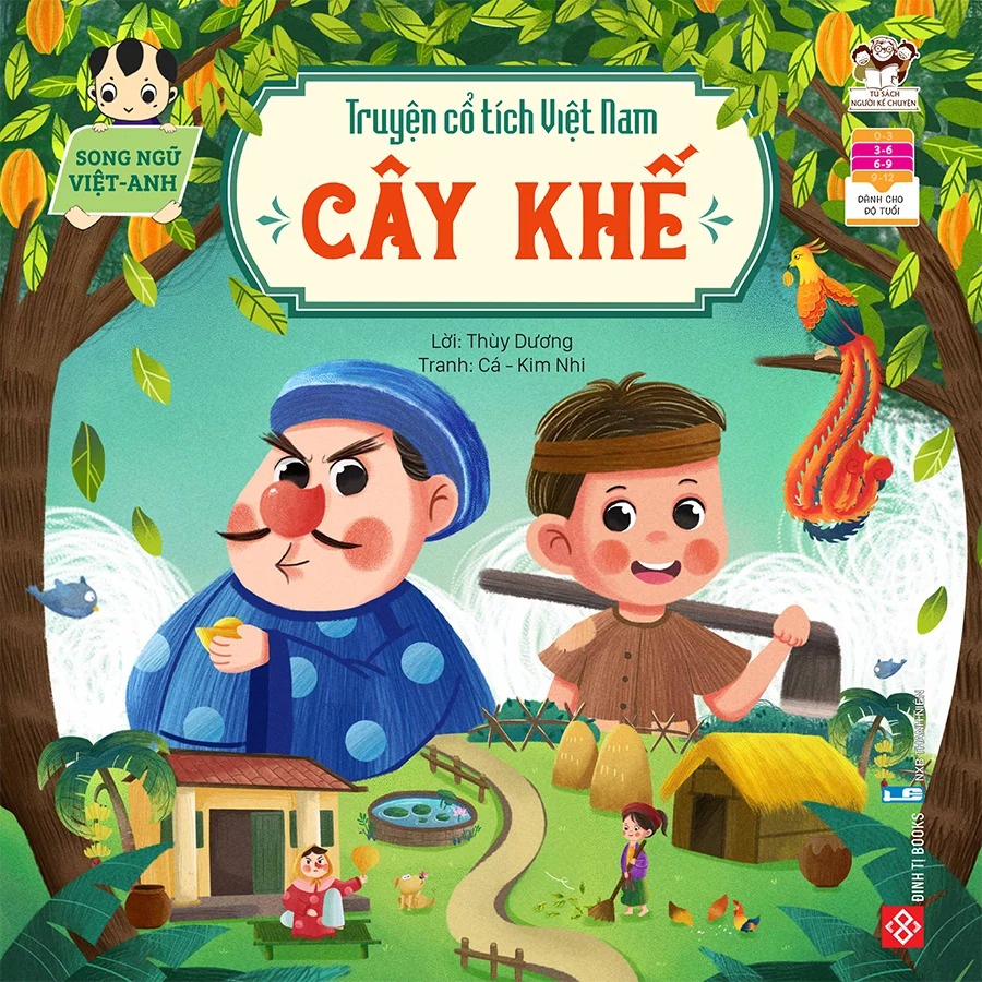 Sách - Truyện cổ tích Việt Nam  - Cây khế - Sách tranh cho trẻ 3 - 9 tuổi