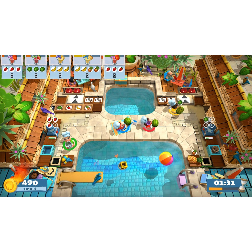 Đĩa game ps4 Overcooked 2