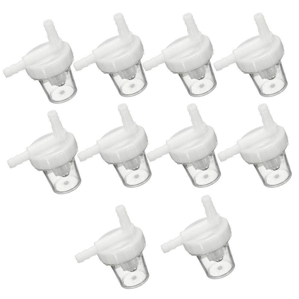 Set 10 Bộ Lọc Nhiên Liệu Cỡ Lớn 1 / 4 '' 6mm Chất Lượng Cao Dành Cho Xe Mô Tô