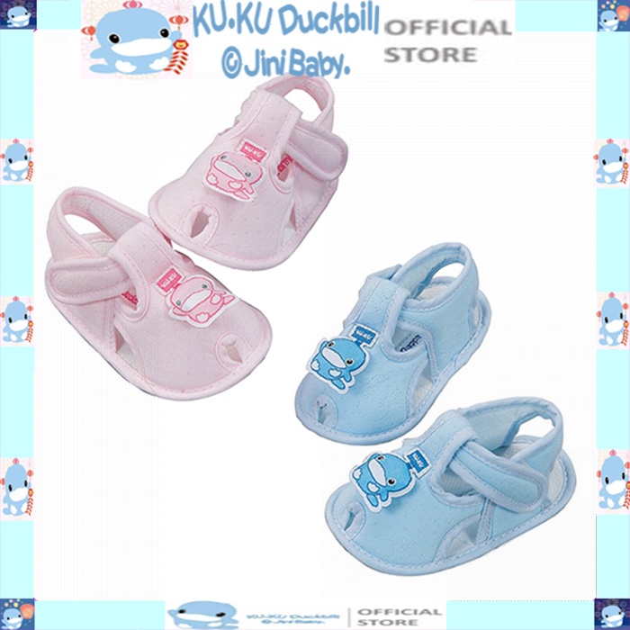 Giày tập đi cho bé vải mềm thoáng khí ku.ku duckbill Ku2913
