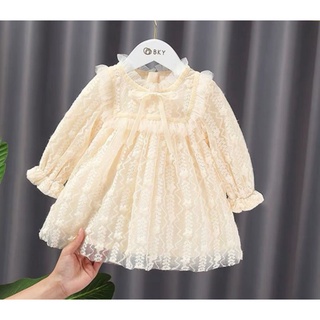 Combo váy ren và bộ đồ cho bé