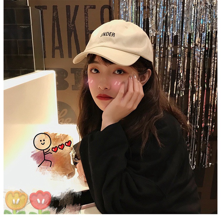 Mũ lưỡi trai under,Nón kết nhiều màu phong cách Ulzzang form unisex nam nữ