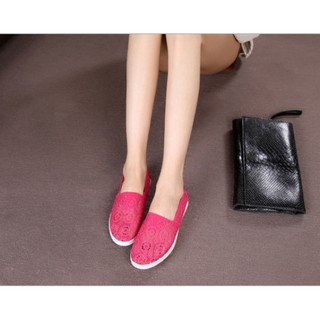 Giày clip on lưới tròn (g37)