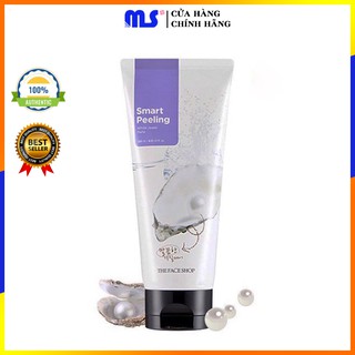 Tẩy Da Chết Ngọc Trai The Face Shop Smart White Jewel Peeling 120ml