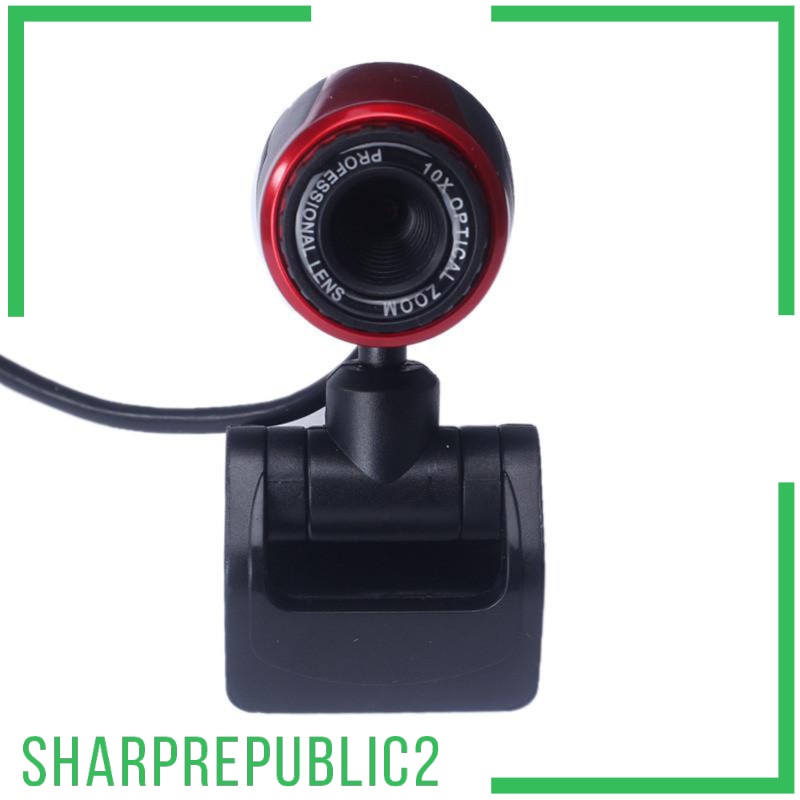 Webcam Sharprepublic2 Hd H2 Kèm Mic 30fps Cho Pc / Chơi Game | BigBuy360 - bigbuy360.vn