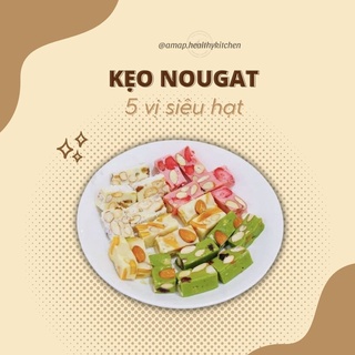 Kẹo nougat hạnh phúc siêu hạt 5 vị phiên bản healthy
