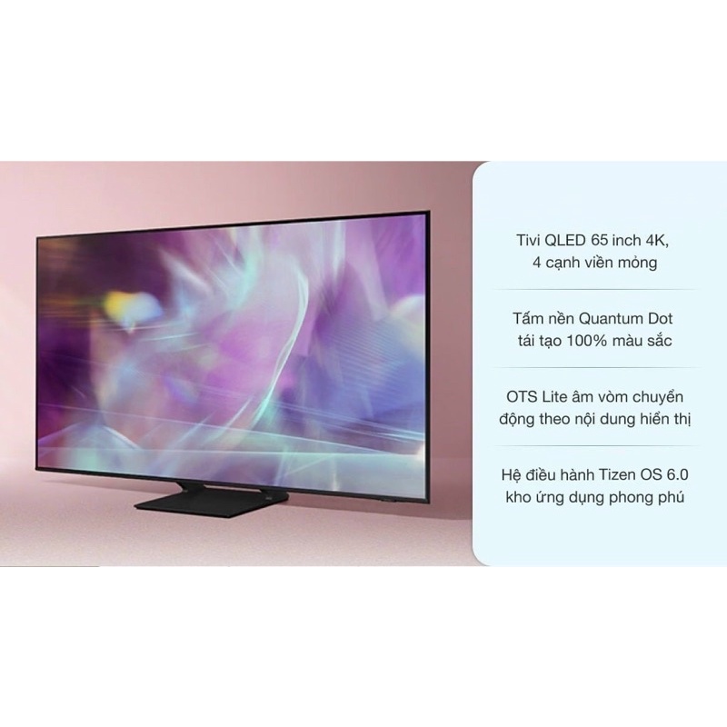 Smart Tivi QLED 4K 65 inch Samsung QA65Q60A