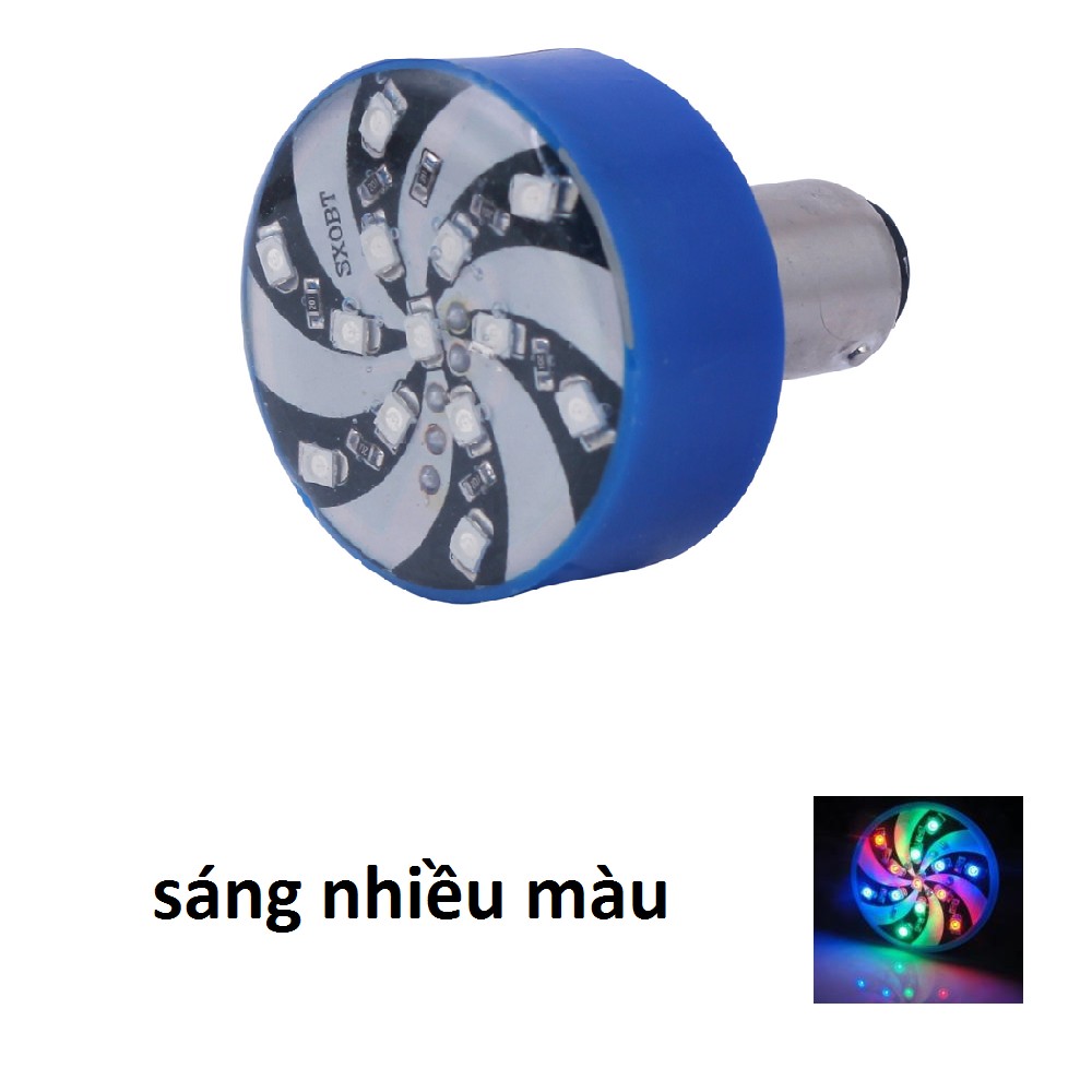 [Nhập AU12K giảm 12K đơn từ 99K]Bóng led hậu xoay chớp LỚN gắn xe máy