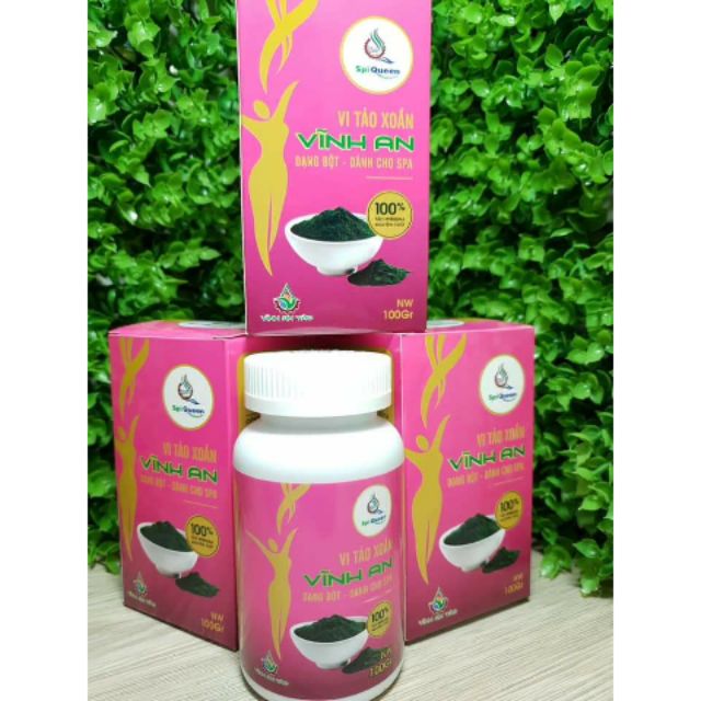 Bột tảo xoắn spirulina cho Spa