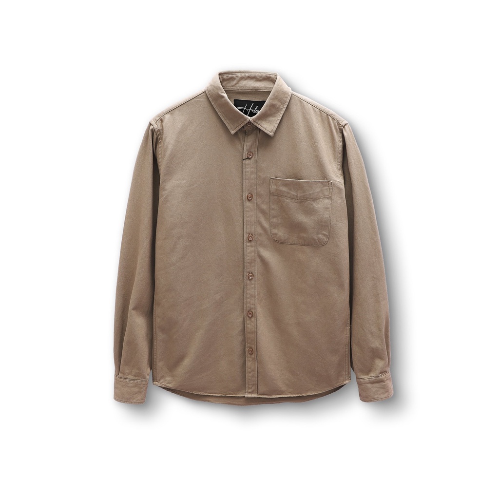 Sơ mi nam kaki dài tay HEBOZ, form slimfit mang phong cách trẻ trung năng động 5 màu - 00001129