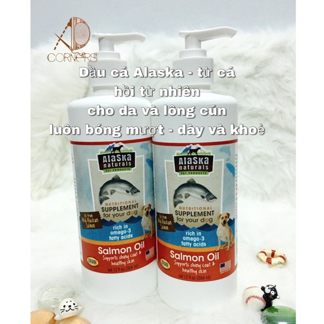 DẦU CÁ HỒI ALASKA NHẬP MỸ