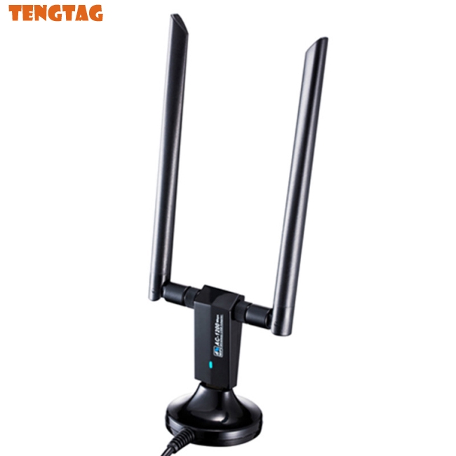 Bộ nhận tín hiệu wìi không dây 1200Mbps USB Network Card USB3.0 2 băng tần 2.4G&5.8G cho PC | BigBuy360 - bigbuy360.vn