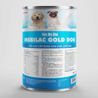 Sữa cho thú cưng msbilac gold dog 330gr siêu khuyến mãi