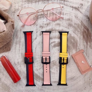 [GIÁ HUỶ DIỆT] Dây Apple Watch Phối Màu Kẻ Đen