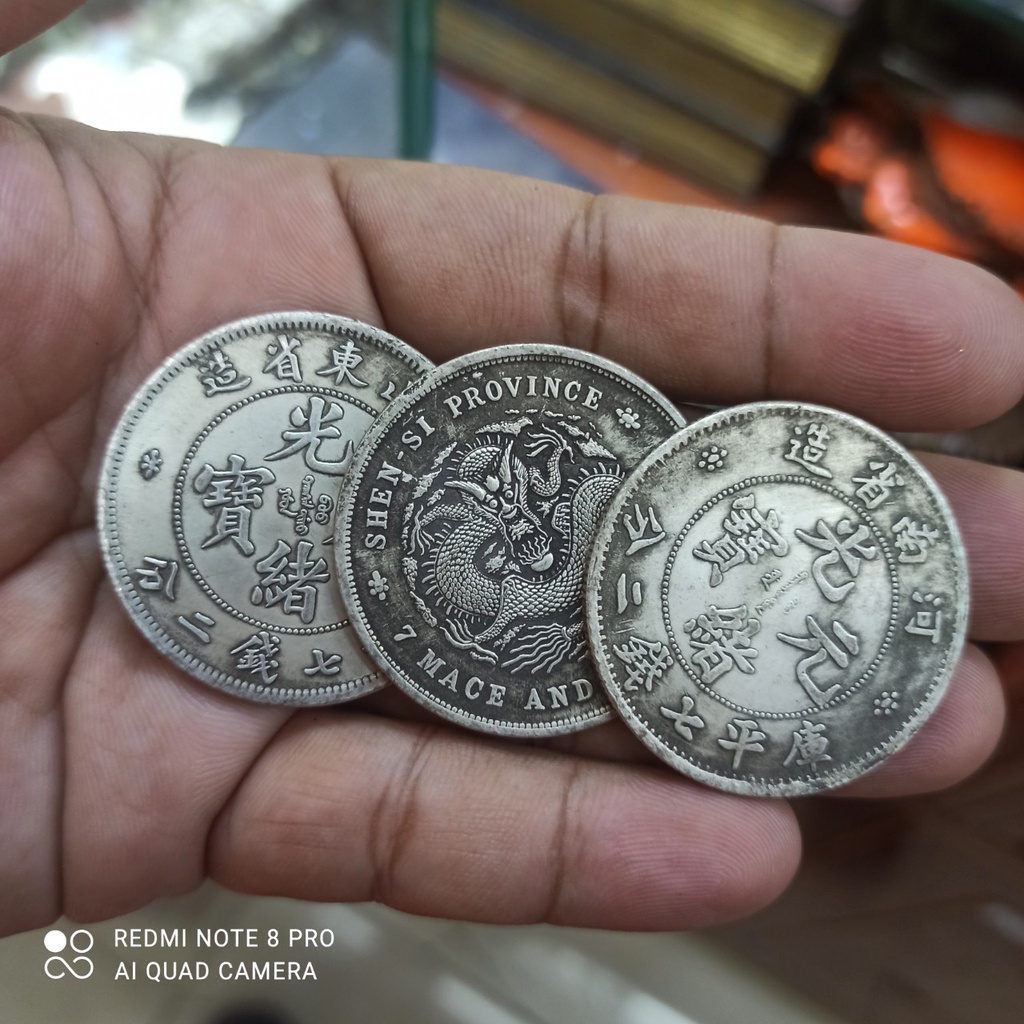 Đồng Xu Phong Thuỷ Hình Con Rồng 4.5cm