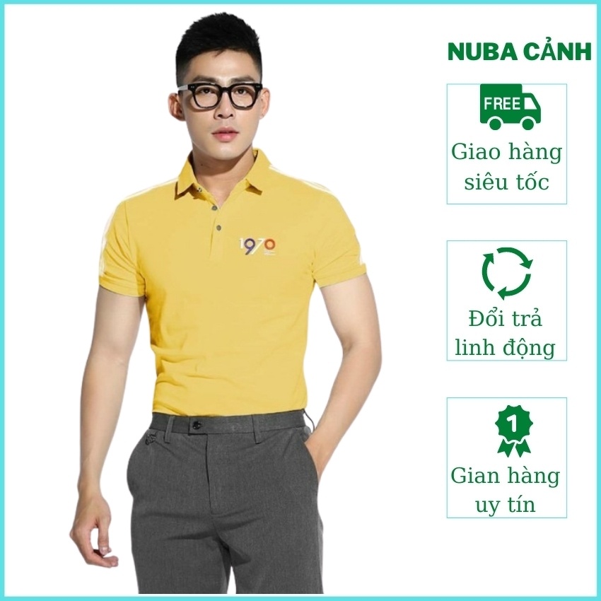 Áo thun nam cổ bẻ mẫu mới đẹp giá rẻ,áo phông TCS 02