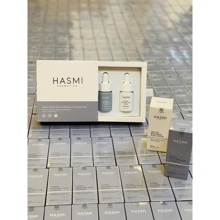 Serum Giảm Mụn, Dưỡng Da, Phục Hồi Da Chuyên Sâu, An Toàn Và Hiệu Qủa HASMI HERBAL SKINCARE - 10ml