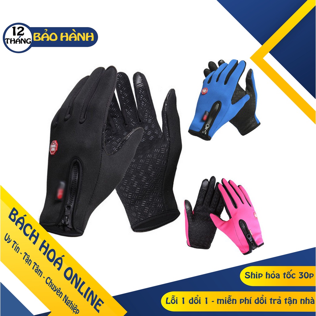 GĂNG TAY PHƯỢT CHỐNG NƯỚC, CHỐNG LẠNH, CẢM ỨNG( NAM/ NỮ)