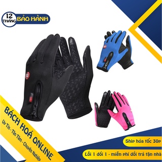 [Hàng Loại 1] GĂNG TAY PHƯỢT CHỐNG NƯỚC, CHỐNG LẠNH, CẢM ỨNG( NAM/ NỮ)