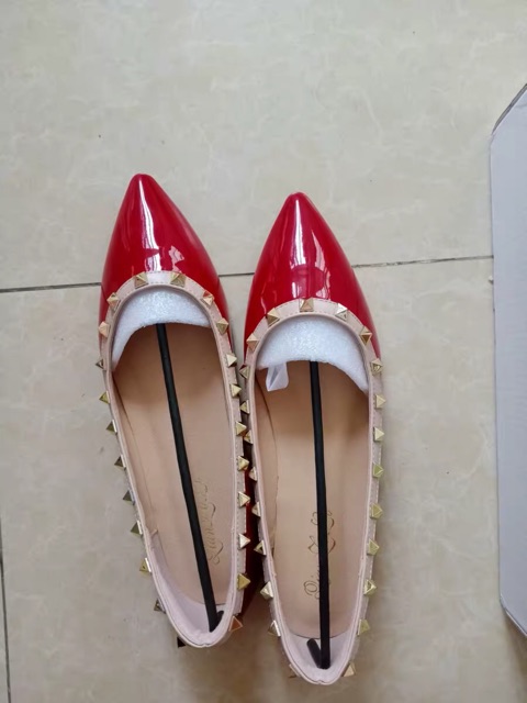 (ORDER) Giày bệt mũi nhọn đinh tán bigsize 30-45 | BigBuy360 - bigbuy360.vn