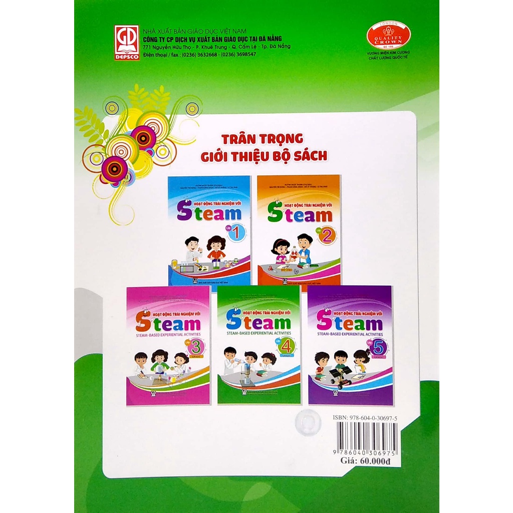 Sách Hoạt Động Trải Nghiệm Với Steam - Lớp 4
