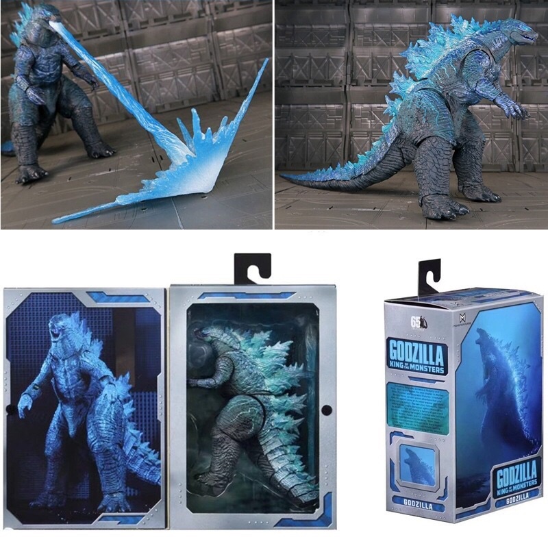 Mô hình NECA Godzilla 3 màu có khớp cử động SHM Ultraman - Figure Quái Vật Ver 2 King of the Monsters