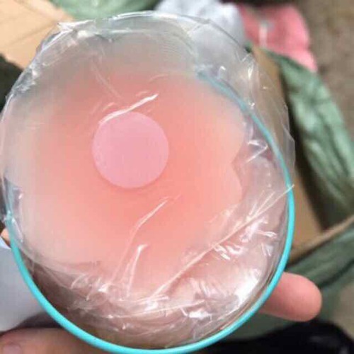 Combo 4 Cặp Dán Ngực Hộp Thiếc Nipple Silicone 【】