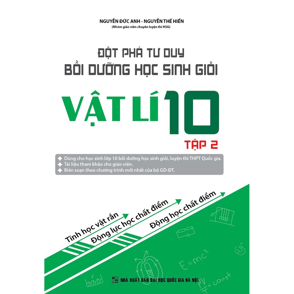 Sách - Đột Phá Tư Duy Bồi Dưỡng Học Sinh Giỏi Vật Lí 10 Tập 2