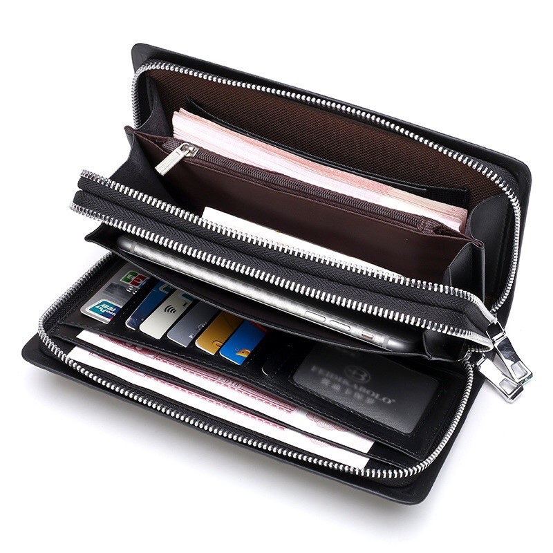 Ví Cầm Tay Nam Nữ Nhiều Ngăn Vần Da Cá Sấu Sang Trọng Đẳng Cấp Windy.com