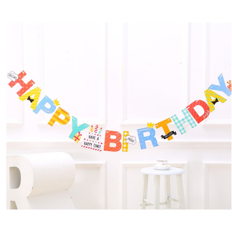 Dây Cờ Happy Birthday