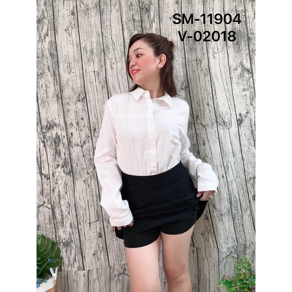 Quần Váy BIGSIZE chữ A 2 xẻ QV.QC 02018 | BigBuy360 - bigbuy360.vn