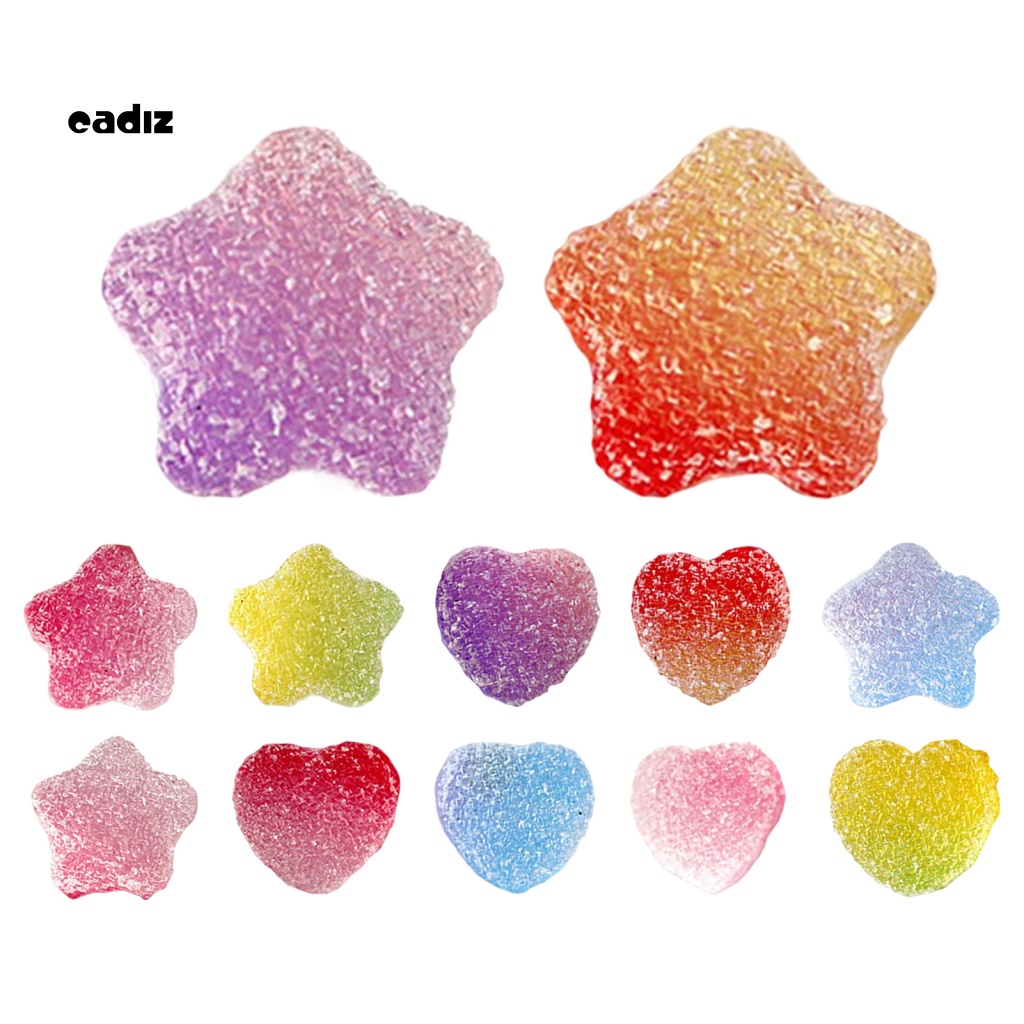 Phụ Kiện Trang Trí Móng Tay Hình Ngôi Sao 3D Nhiều Màu Xinh Xắn