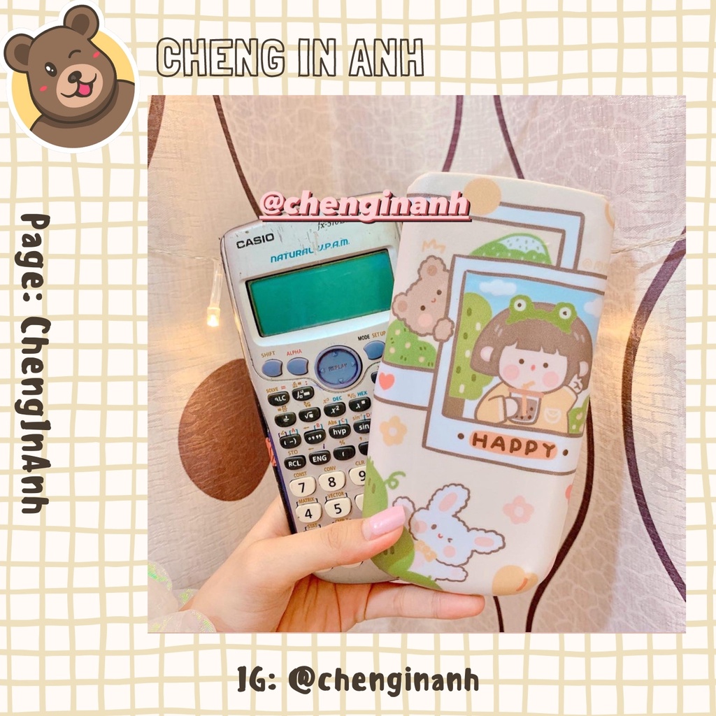 Miếng decal dán máy tính bỏ túi vinacal/casio