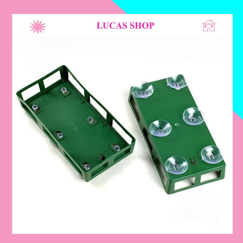 Khay Cắm Hoa Hút Chân Không Hình Chữ Nhật (Kèm Nhựa Hút Chân Không)