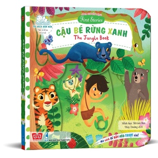 Sách- Sách chuyển động - First stories - The Jungle book - Cậu bé rừng xanh