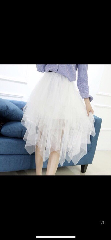 [Mã FADIRECT5K giảm 5K đơn bất kì] 🌙Suteki: U11 Chân váy tầng lưới nhọn hình thật | BigBuy360 - bigbuy360.vn