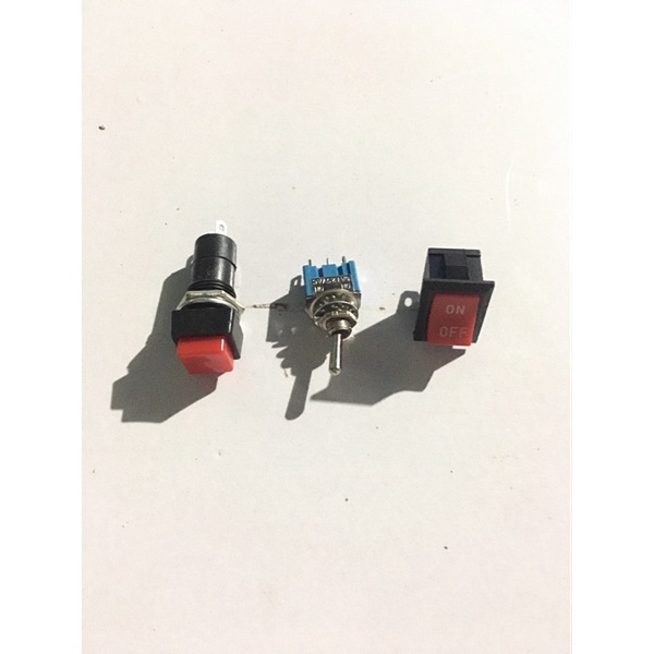 Công tắc rời để gắn đèn Led xe máy